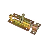 Шпингалет дверной 120x38 мм, 555